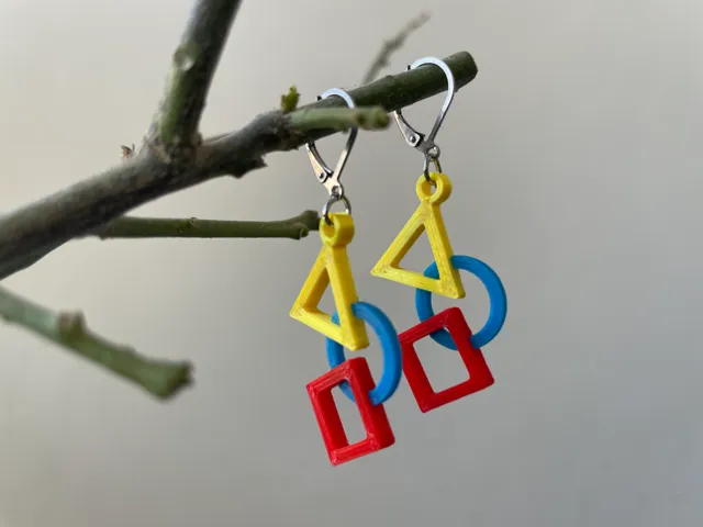 Bauhaus Earrings