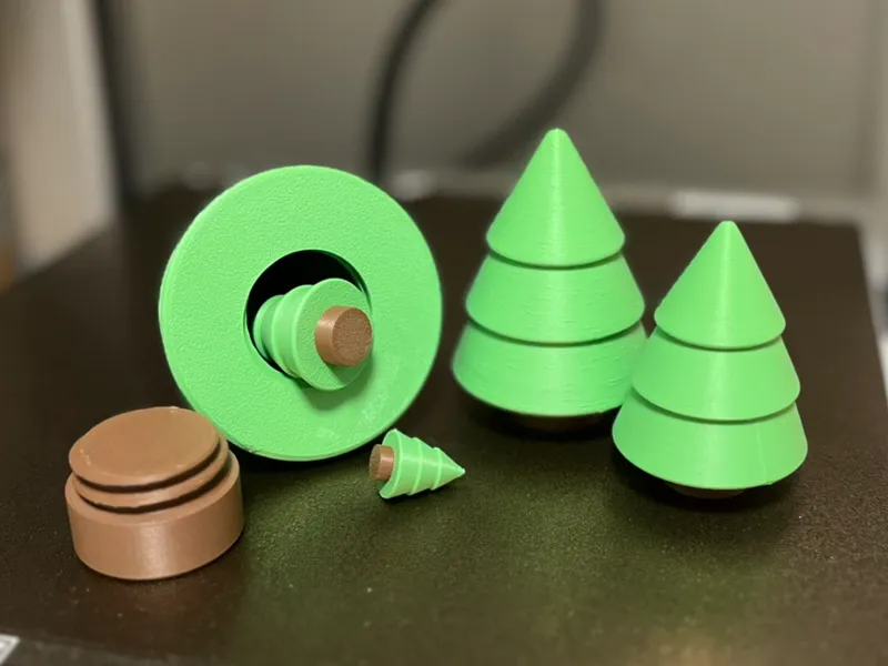 Christmas Tree Container/Secret Compartment