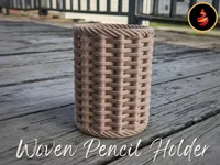 Pot à crayons tissé — photo 1
