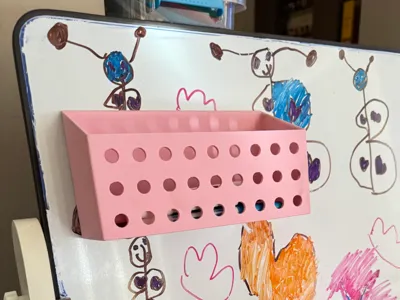 Kids Large WhiteBoard Storage Tray - Magnetic