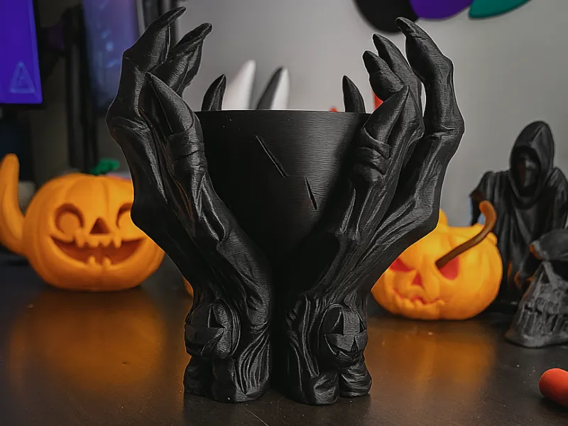 Creepy Bowl for Halloween