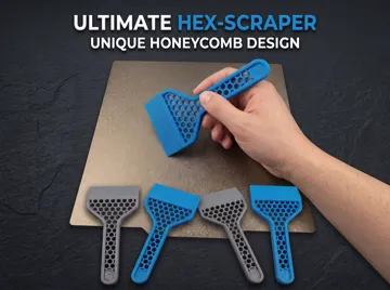 Accesorio para impresora 3D: Ultra sharp Bambu Bed Scraper V1.0 | Fast Print — vista de referencia 5