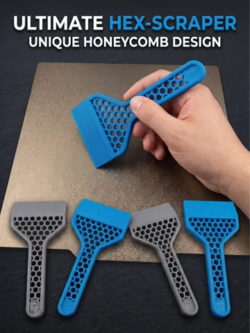 Accesorio para impresora 3D: Ultra sharp Bambu Bed Scraper V1.0 | Fast Print — vista de referencia 2