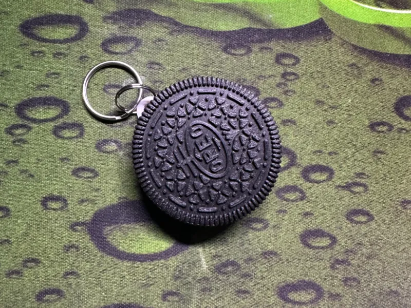 Oreo RFID/NFC Chip-Embeddable Fun Keychain