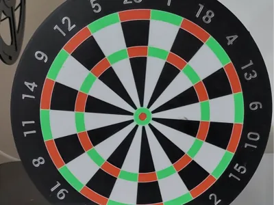 Dart Board Lightbox