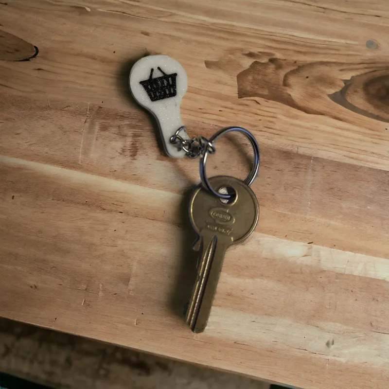 CoinCart keychain