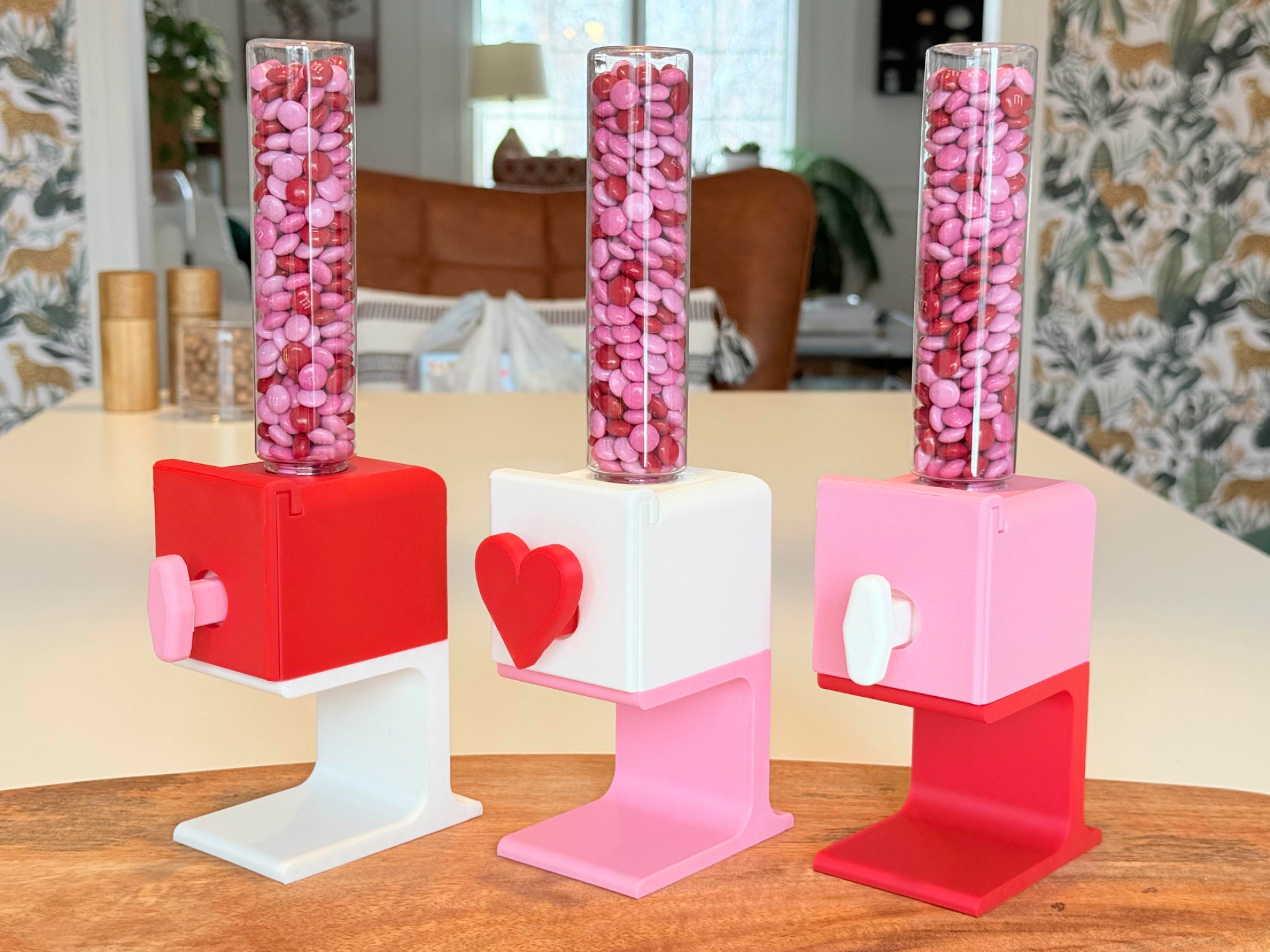 Mini Candy Dispenser - Valentines Day Gift <3