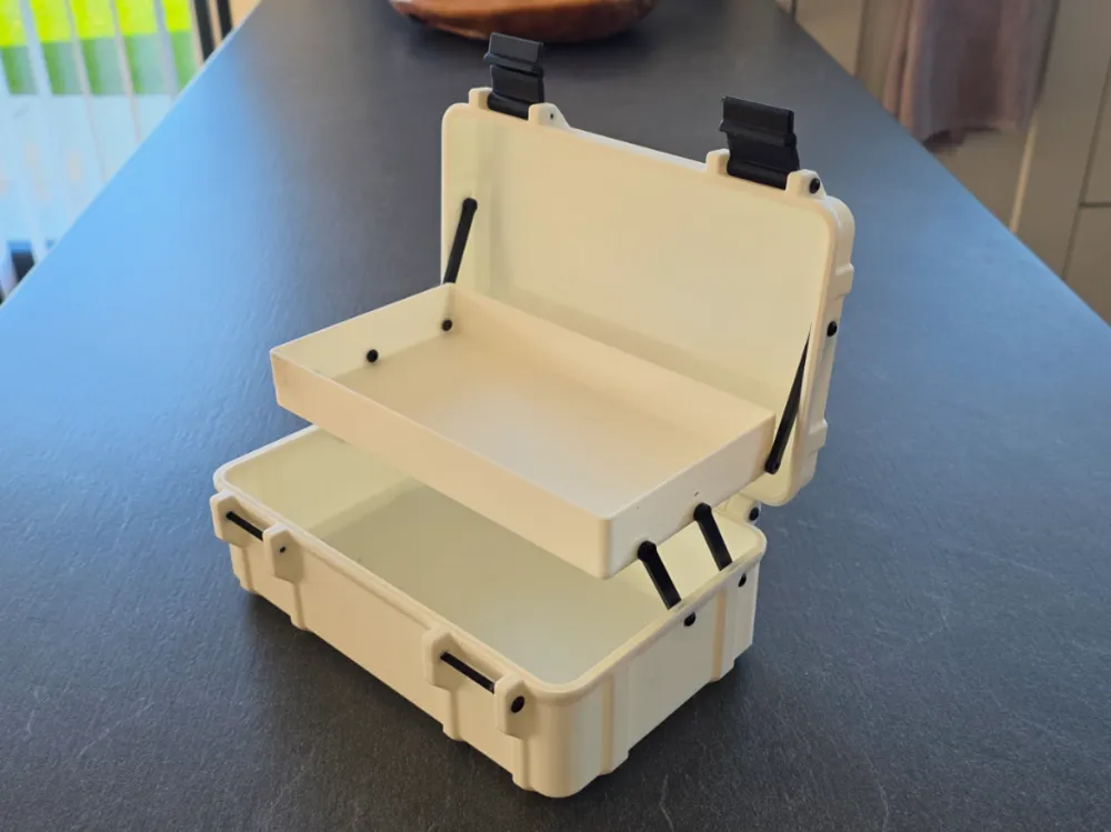 Rugged Cantilever Box - Free 3D Print Model - MakerWorld