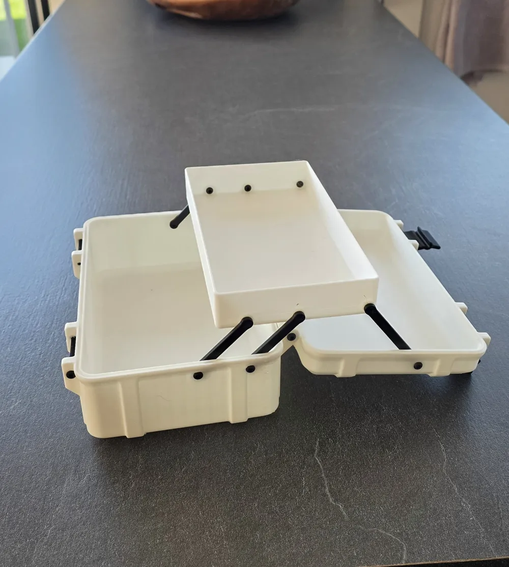 Rugged Cantilever Box - Free 3D Print Model - MakerWorld