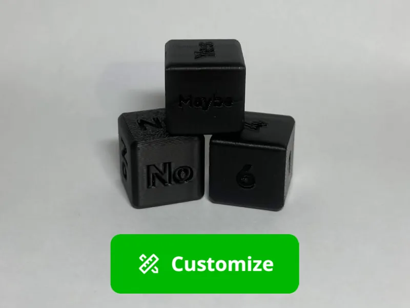 Customizable Dice