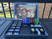 Plateaux de rangement et figurines pour jeu Dungeon! — photo 4