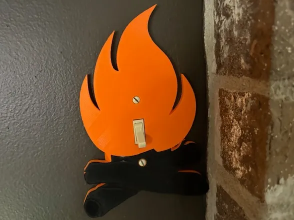 Light Switch Cover (Fire)