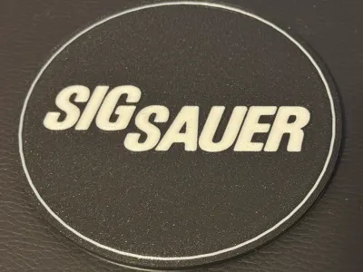 Sig Sauer coaster
