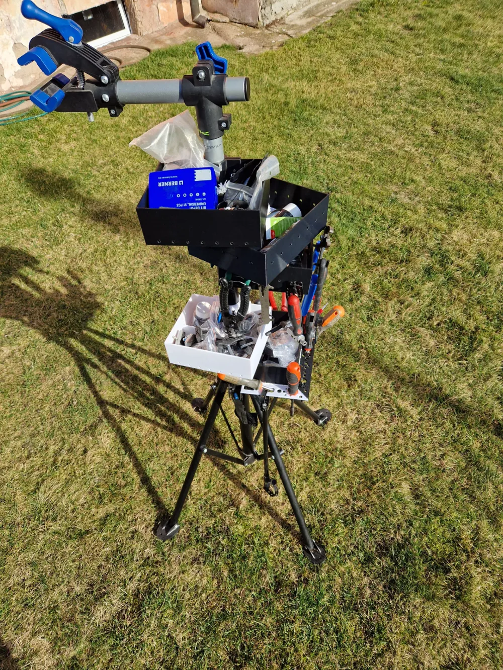 Storage tray for bike stand, Lidl Crivit by Jendapce MakerWorld