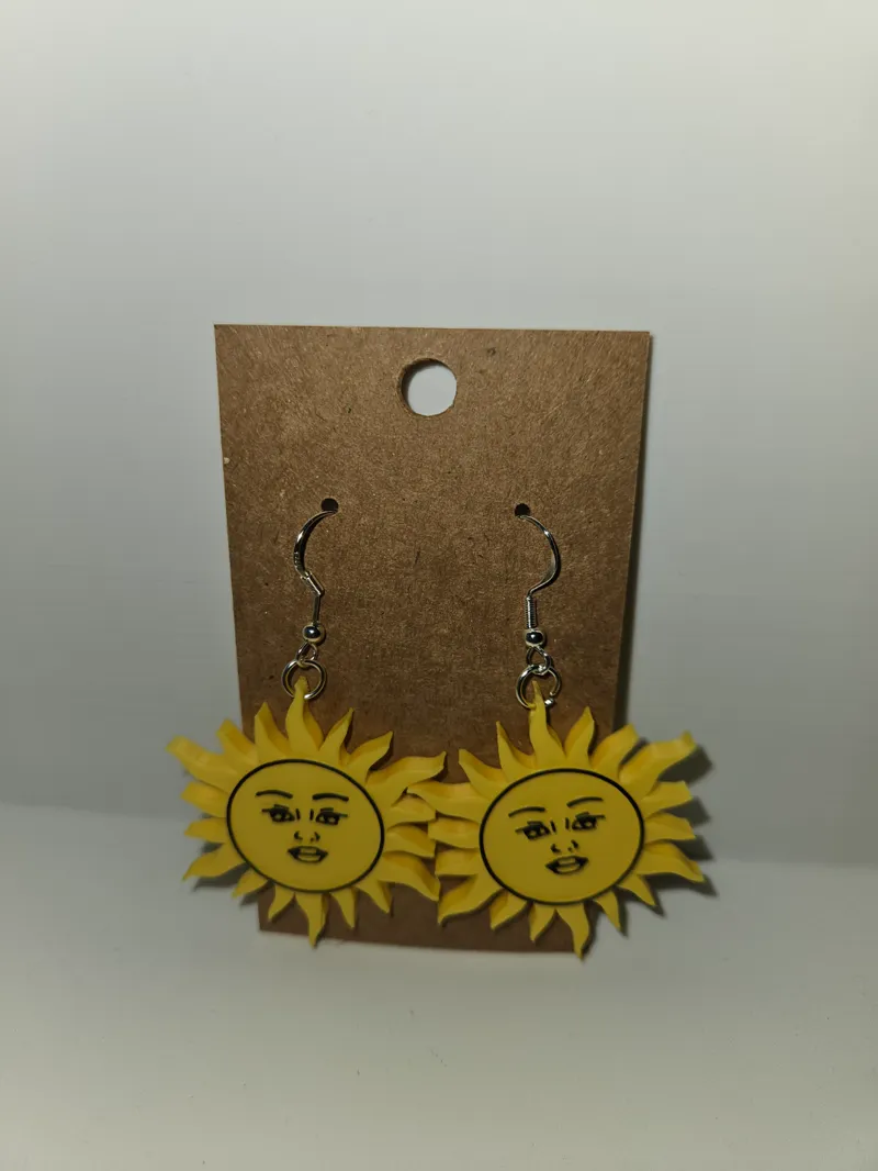 Sun Earrings