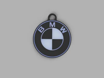 BMW Keychain - Only 6,5g - 40 min - Double Sited!