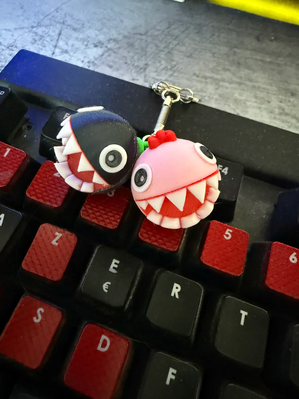 Chain Chomp_Girl - Free 3D Print Model - MakerWorld