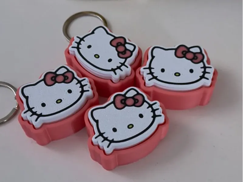 Clicker Hello Kitty con portachiavi