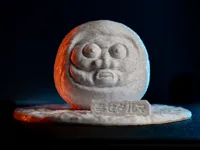 Daruma porte-bonheur inspiré d'un sanctuaire japonais — photo 2