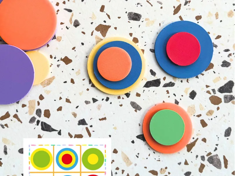 Topologie spel thema kunst - juf Sara