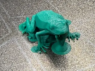 Mini Low Poly Frog