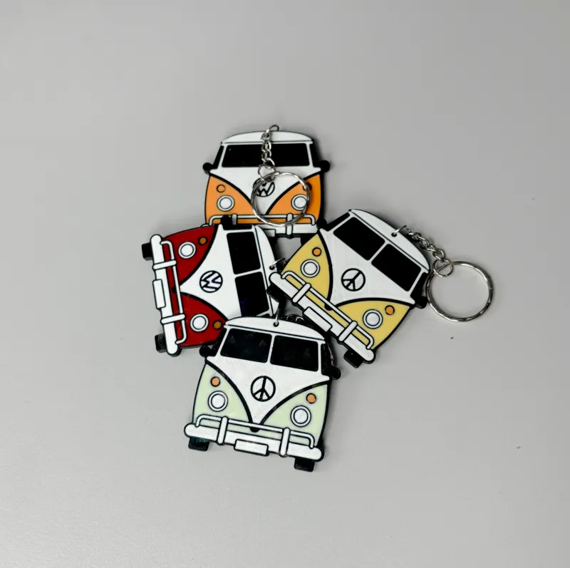 Volkswagen T1 Van Keychain