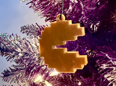 Atari Pac-Man Christmas Ornament