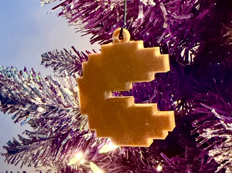 Atari Pac-Man Christmas Ornament