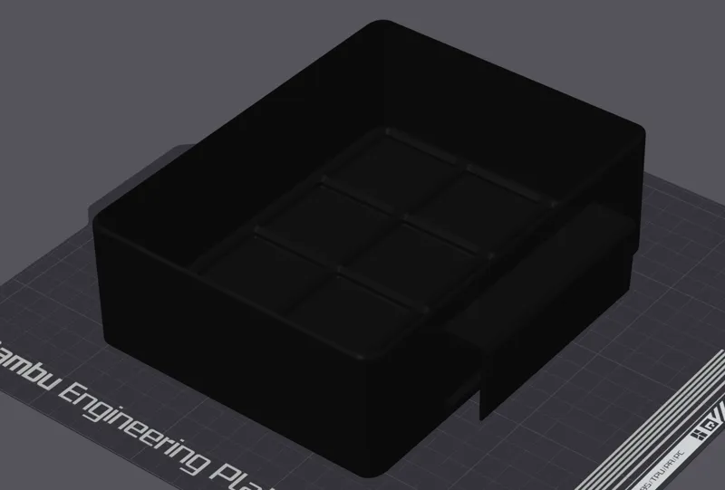 Vesken Hanging Gridfinity 3 x 4