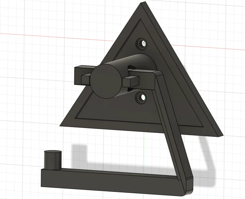 Gancio da Parete Geometrico