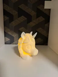 Lampe licorne pour bougie LED — photo 3