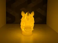 Lampe licorne pour bougie LED — photo 2