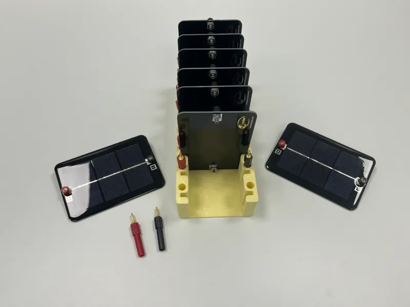 Tray for small solar panels