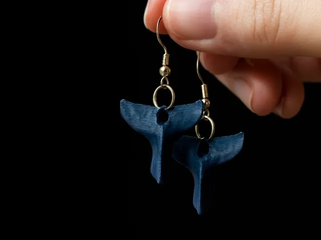 Whale Tail Earrings