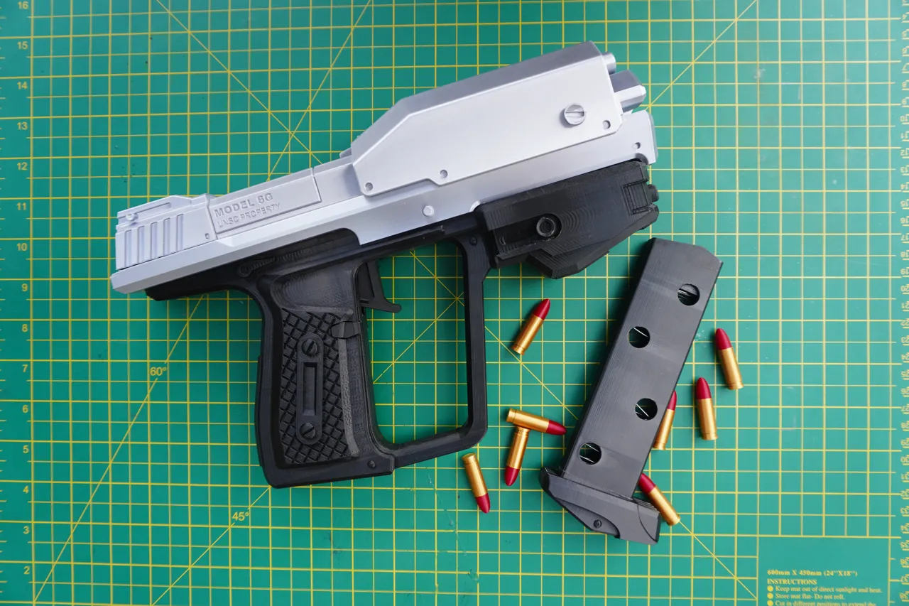 Halo Magnum Replica with moving parts view 2