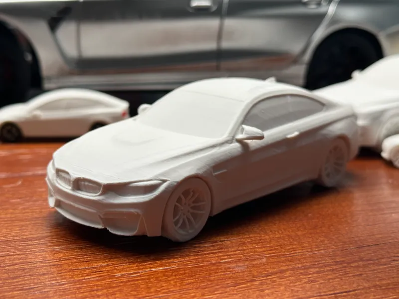 宝马 f82 m4 | bmw f82 m4 静态车模 · 一体打印