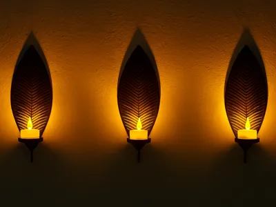 Wall Mount for LED Tea Lights