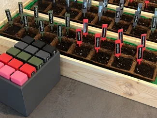 Pflanzenbeschriftung inkl. Box