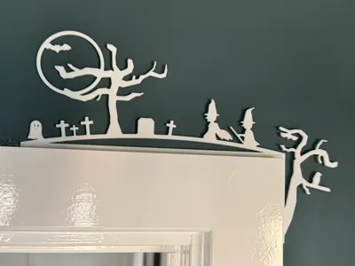 Halloween Scene - Door Corner