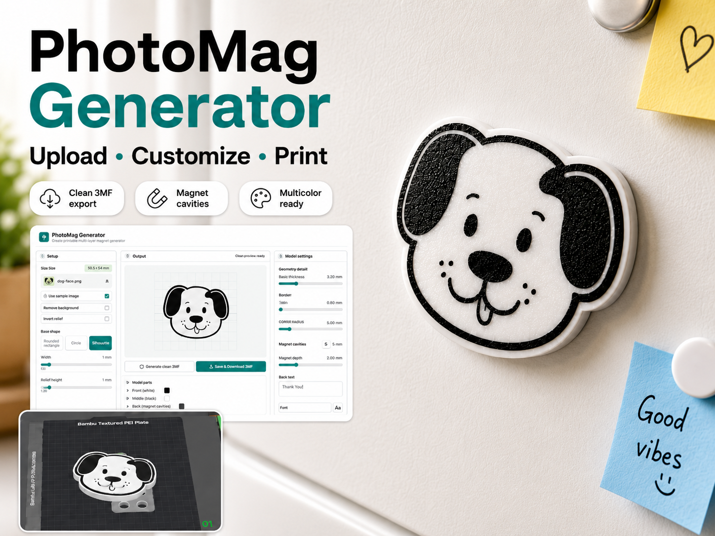PhotoMag – Free Custom Fridge Magnet Generator - 1