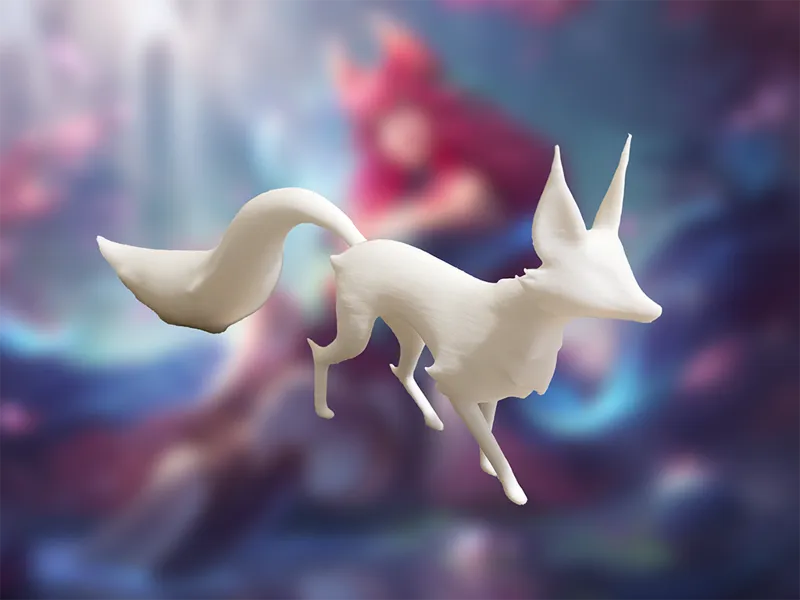Ahri Spirit Blossom – Fox Form | League of Legends