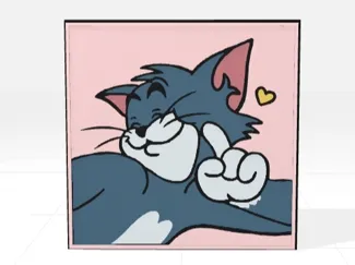 Tom cat shadowbox