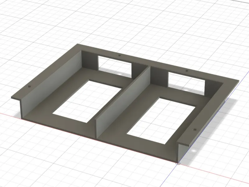 External Drive under desk mount