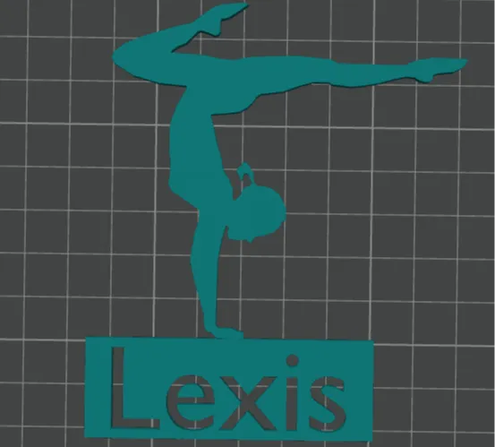 Gymnast decoration