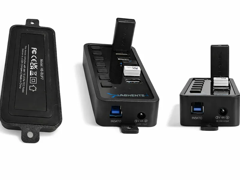 Sabrent 7-Port Wallmount Tablemount 5mm