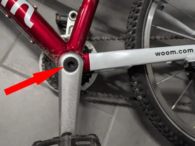 Woom 2 3 4 Crank Bolt Cover