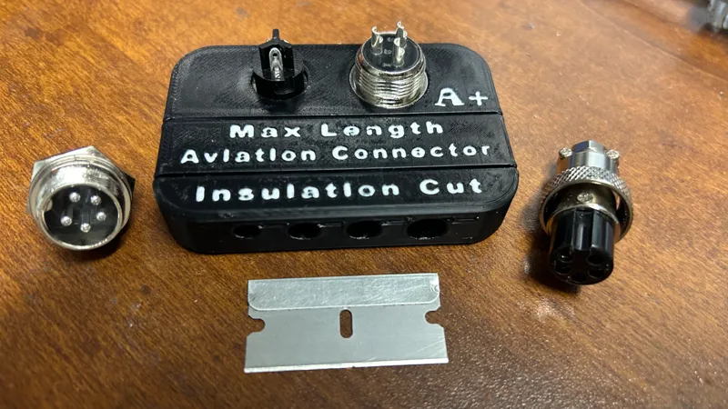 Aviation Connector Soldering Stand