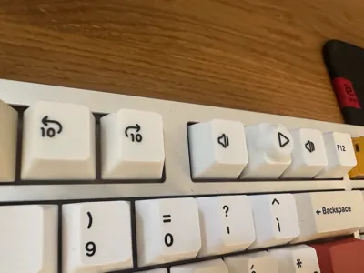 Media keycaps