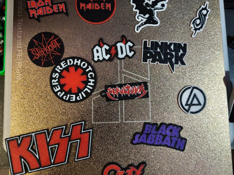 Rock & Metal Bands Keychains