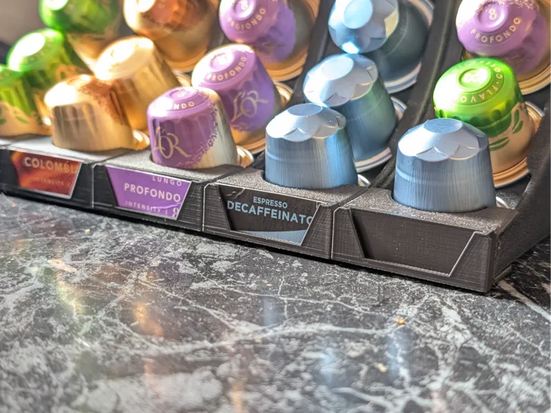 Nespresso Capsule Holder Label Holder